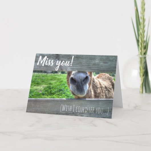 Fräulein You Wish I Could sehen Sie zu löschen Karte (Vorderseite)