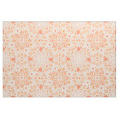 FRAULICHE KRÄFTE korallenrote Stoff (Fat Quarter (45,7 x 55,9 cm))