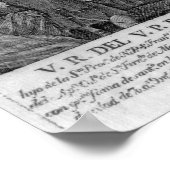 Fray Junipero Serra Poster (Ecke)