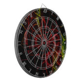 Frayed Edges, Starkes Herz: Unzerbrechliche Liebe Dartscheibe (Vorderseite Links)