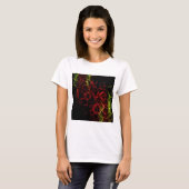 Frayed Edges, Starkes Herz: Unzerbrechliche Liebe T-Shirt (Vorne ganz)