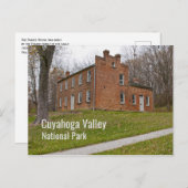 Frazee House, Cuyahoga Valley National Park, Ohio Postkarte (Vorne/Hinten)