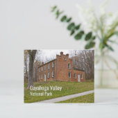Frazee House, Cuyahoga Valley National Park, Ohio Postkarte (Stehend Vorderseite)