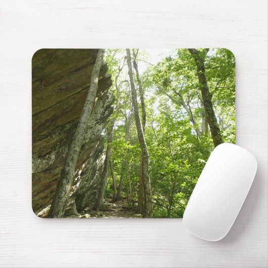 Frazier Rock Wall im Shenandoah-Nationalpark Mousepad (Mit Mouse)