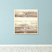 Frazier Valley, Seeuferranche Leinwanddruck (Insitu (Holzboden))