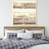 Frazier Valley, Seeuferranche Leinwanddruck (Insitu (Schlafzimmer))