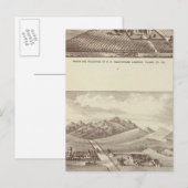 Frazier Valley, Seeuferranche Postkarte (Vorne/Hinten)
