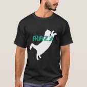FRAZZ! Schwarze Katzen-Verein-T - Shirt (Vorderseite)