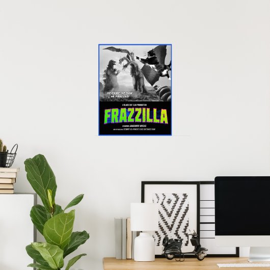 Frazzilla gegen den dreistöckigen Skink! Filmposte Poster (Heimbüro)