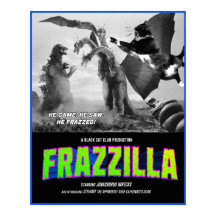 Frazzilla gegen den dreistöckigen Skink! Filmposte