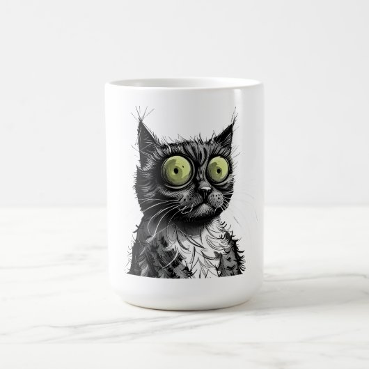 Frazzle Cat Kaffeetasse (Mittel)
