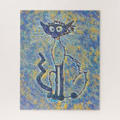 Frazzled Cat Jigsaw Puzzle (Vertikal)