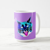 Frazztastic! Verrückte Katzen-Tasse Kaffeetasse (VorderseiteRechts)