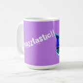 Frazztastic! Verrückte Katzen-Tasse Kaffeetasse (Vorderseite Links)