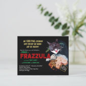 Frazzula! Eine Postkarte für die Monster (Stehend Vorderseite)