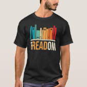 Freadom Anti Ban Books Freedom To Read Book  Readi T-Shirt (Vorderseite)