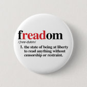 Freadom Definition Button (Vorderseite)