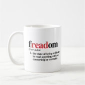 Freadom Definition Kaffeetasse (Links)