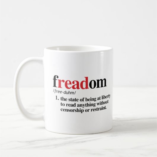 Freadom Definition Kaffeetasse (Links)
