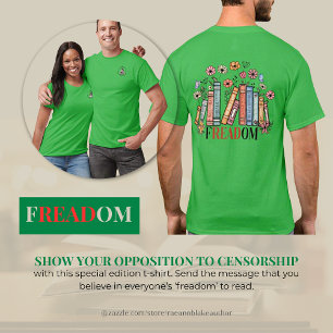 FREADOM "Freedom to Read" Unisex T - Shirt