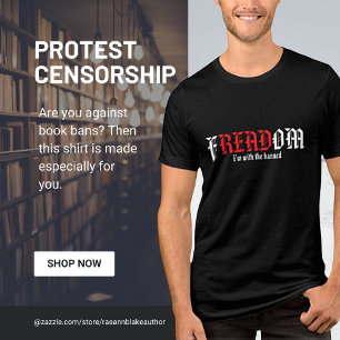 FREADOM "Freiheit zu lesen" Tri-Blend-Shirt Tri-Blend Shirt