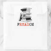 FREADOM QUADRATISCHER AUFKLEBER (Tasche)