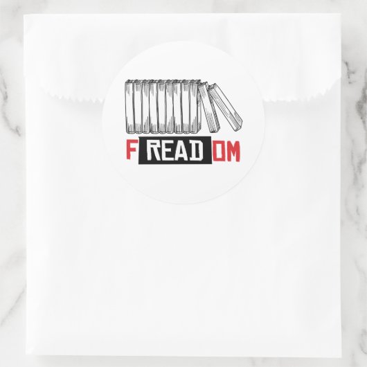 FREADOM RUNDER AUFKLEBER (Tasche)