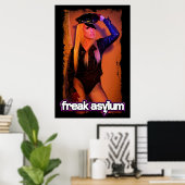 Freak Asylum Kelly Llorenna Poster (Heimbüro)