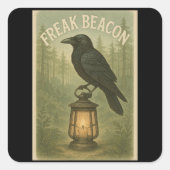 Freak Beacon Raven Sticker (Vorderseite)