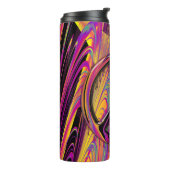 Freak-Flag-Psychedelic-Hippy-Mode Thermosbecher (Nach links gedreht)