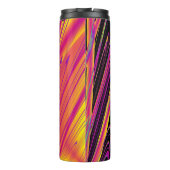 Freak-Flag-Psychedelic-Hippy-Mode Thermosbecher (Rückseite)