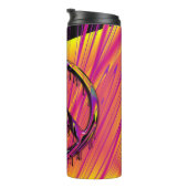 Freak-Flag-Psychedelic-Hippy-Mode Thermosbecher (Nach rechts gedreht)