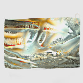 Freak graue Texturbrennteile bis zum digitalen Aus Golfhandtuch