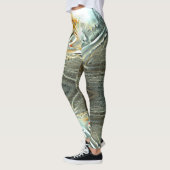 Freak graue Texturbrennteile bis zum digitalen Aus Leggings (Links)