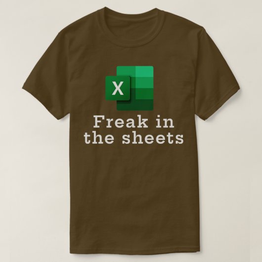 Freak in den Blättern 1 T-Shirt (Design vorne)