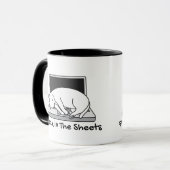 Freak in den Blättern - Funny Acountant Tasse (Vorderseite Links)