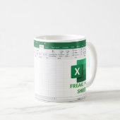 Freak in den Blättern Kaffeetasse (VorderseiteRechts)