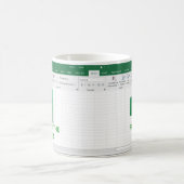 Freak in den Blättern Kaffeetasse (Mittel)