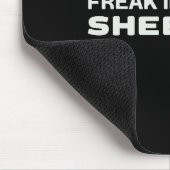 Freak in den Blättern Mousepad (Ecke)