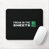 Freak in den Blättern Mousepad (Mit Mouse)