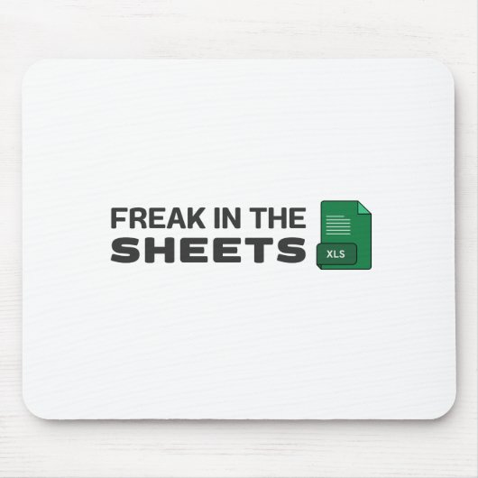 Freak in den Blättern Mousepad (Vorne)