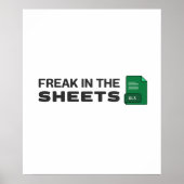 Freak in den Blättern Poster (Vorne)