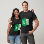 Freak in den Excel-Sheets Halloween T-Shirt (Unisex)