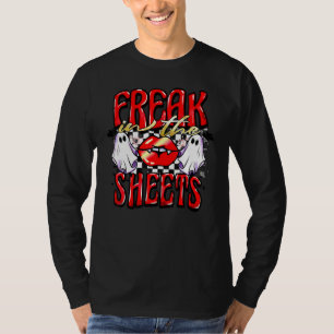 Freak in den Sheets Halloween Spooky Halloween Cos T-Shirt