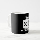Freak in der Excel-TASSE Kaffeetasse (Vorderseite Links)