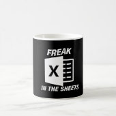 Freak in der Excel-TASSE Kaffeetasse (Mittel)
