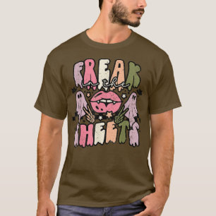 Freak in der Sheets Funny Ghost Happy Holiday Hall T-Shirt