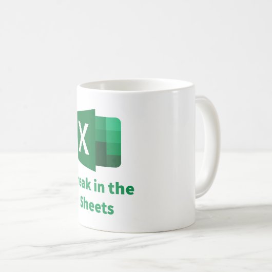 Freak in der Sheets-Tasse Kaffeetasse (VorderseiteRechts)