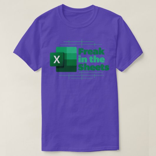 Freak in Sheets Green Design 1 T-Shirt (Design vorne)