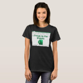 Freak in Sheets Spreadsheet Excel Accountant T-Shirt (Vorne ganz)